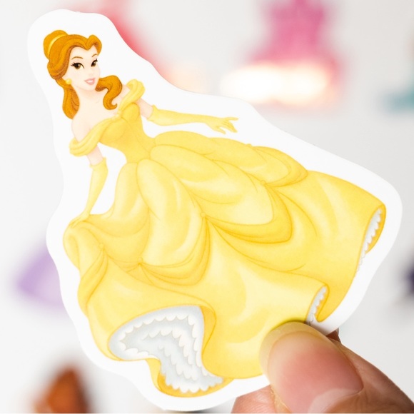 17 pcs Disney Princess Vinyl stickers decals - Picture 2 of 3